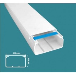 Kanalet 100x60 Plastik Kablo Kanalı Pvc